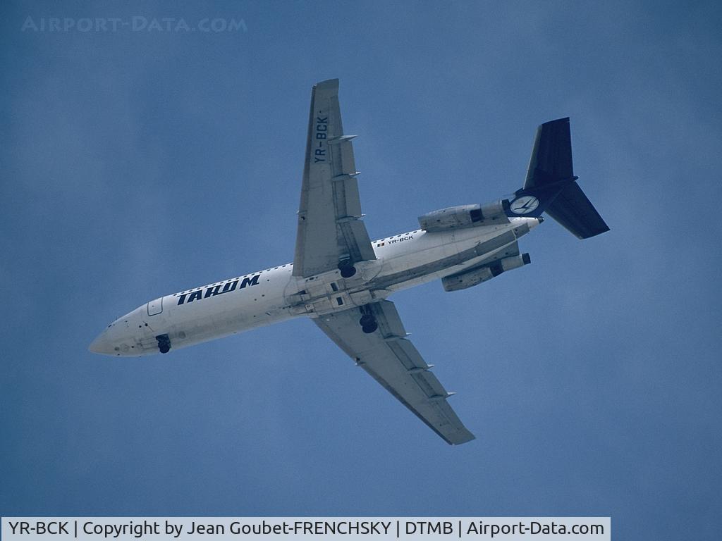YR-BCK, 1977 BAC 111-525FT One-Eleven C/N BAC.254, TAROM landing from Bucharest