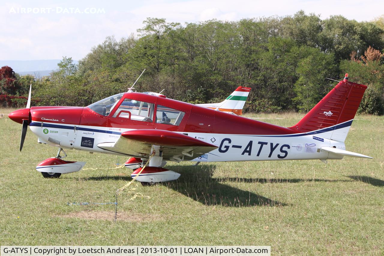 G-ATYS, 1966 Piper PA-28-180 Cherokee C/N 28-3296, Stop on way from UK to Australia