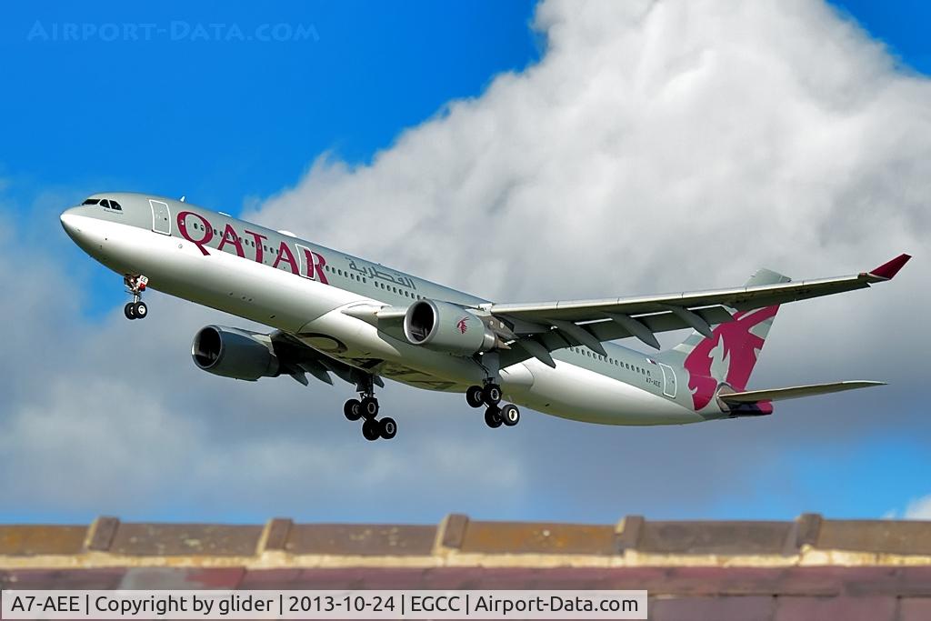 A7-AEE, 2005 Airbus A330-302 C/N 711, Finals EGCC