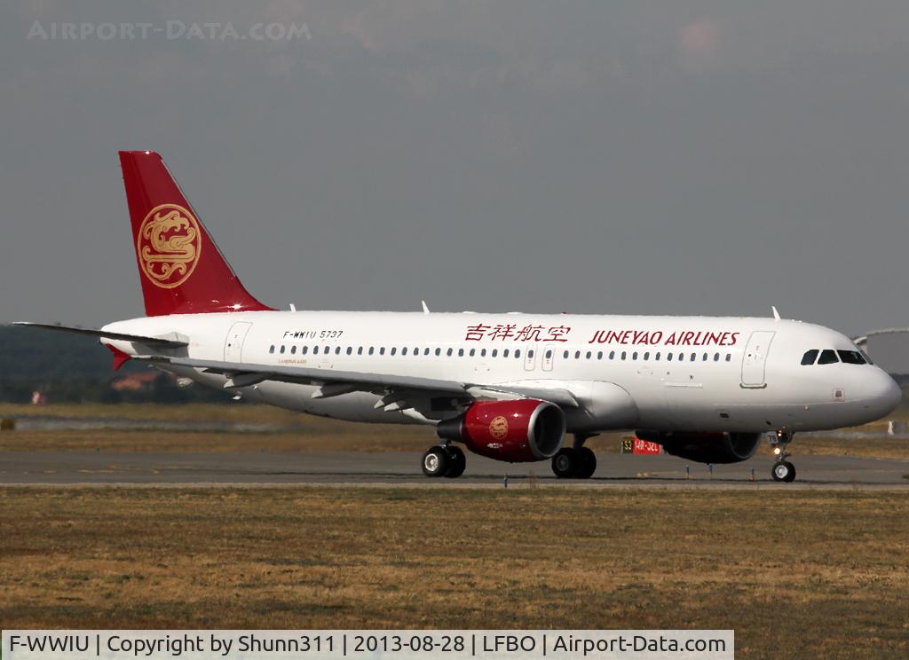 F-WWIU, 2013 Airbus A320-214 C/N 5737, C/n 5737 - To be B-9978