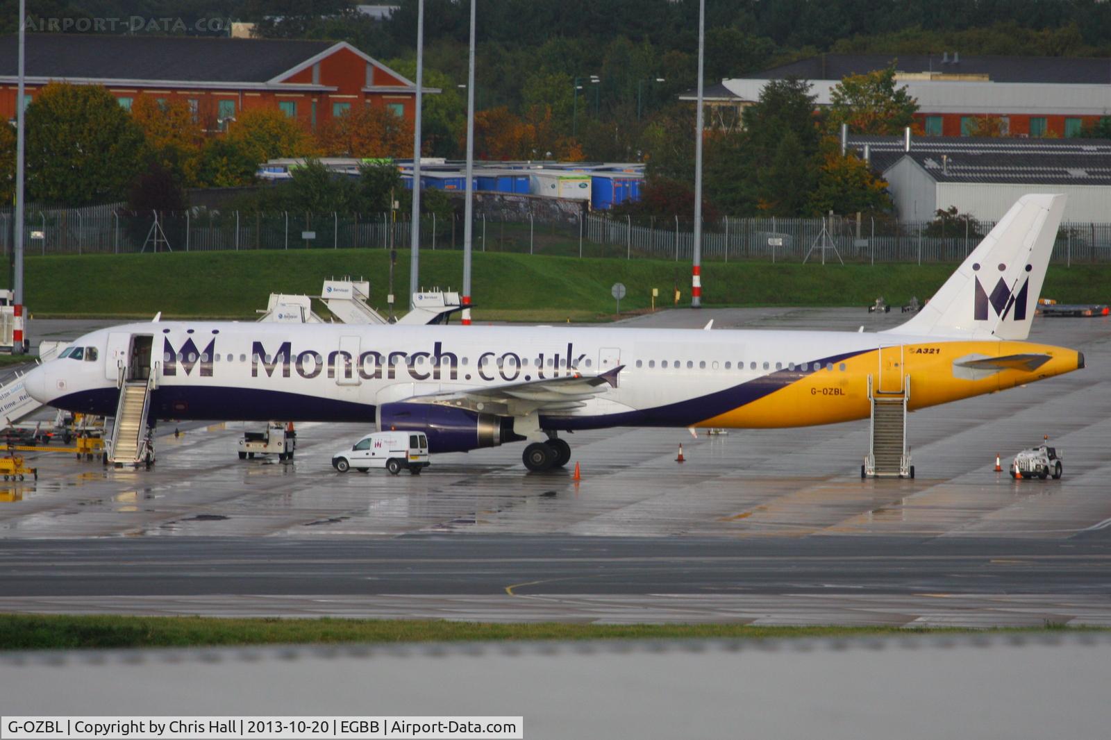 G-OZBL, 1998 Airbus A321-231 C/N 864, Monarch