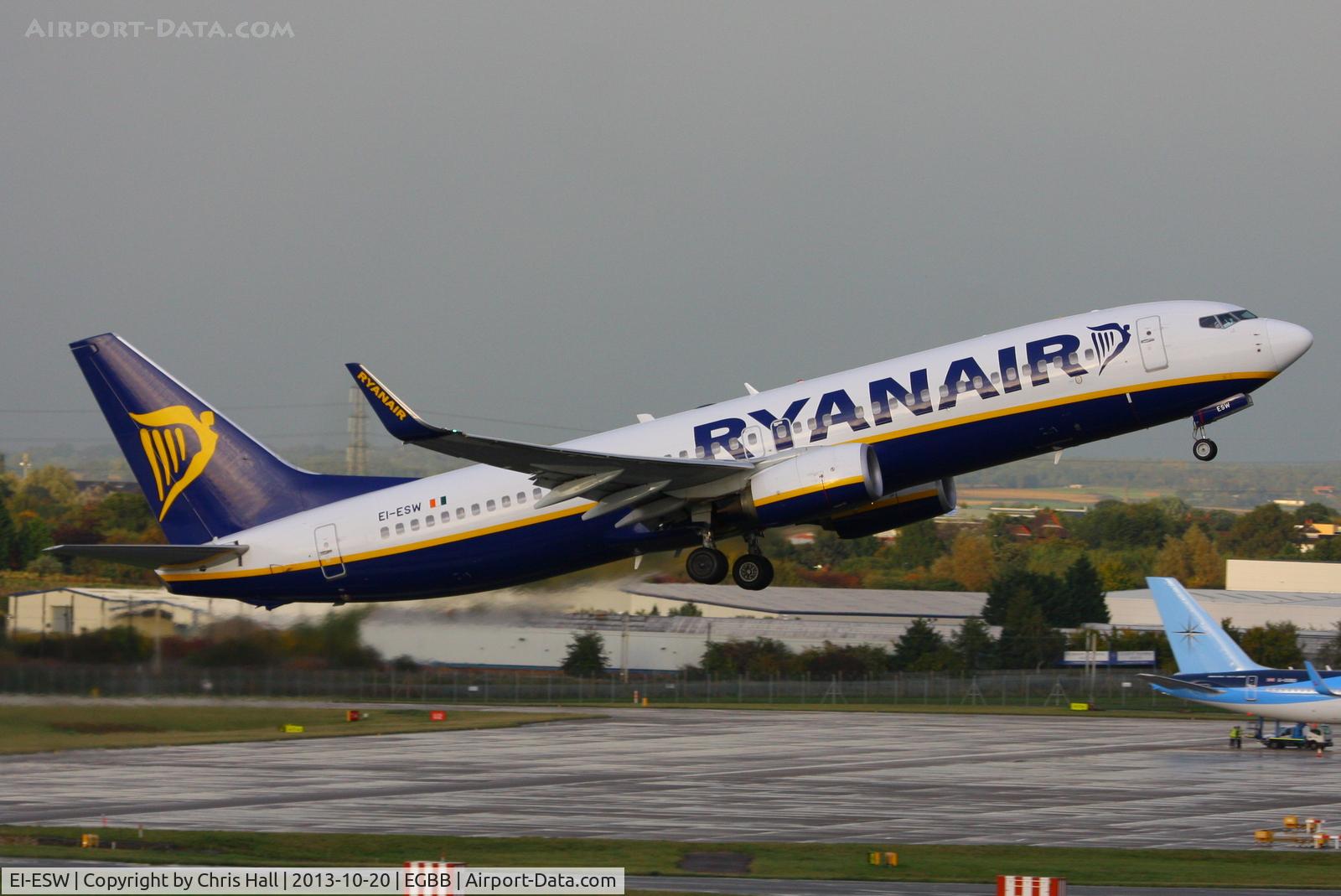 EI-ESW, 2011 Boeing 737-8AS C/N 34997, Ryanair