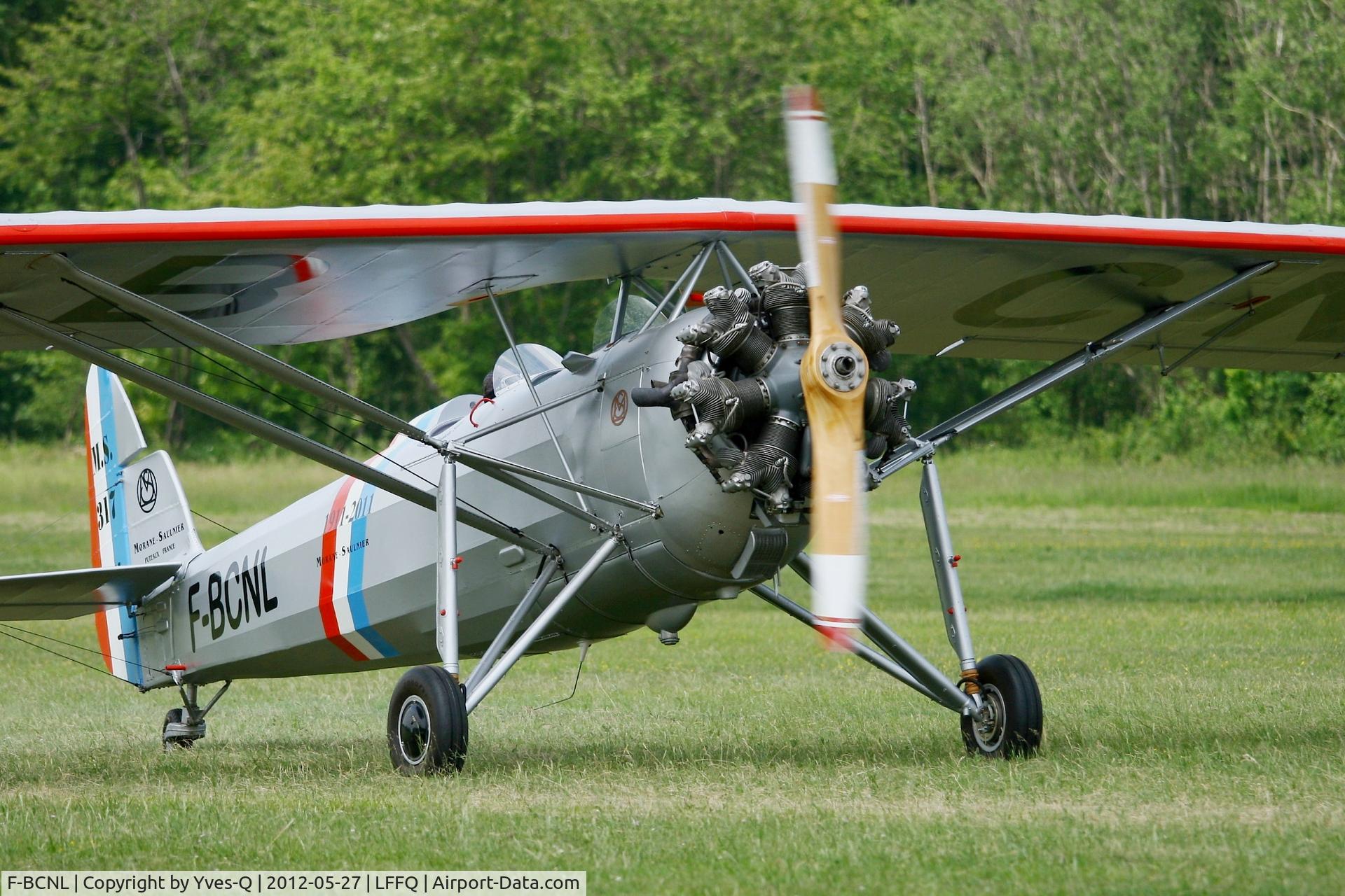 F-BCNL, Morane-Saulnier MS.317 C/N 6527, Morane Saulnier MS317, La Ferté-Alais Airfield (LFFQ) Air Show 2012