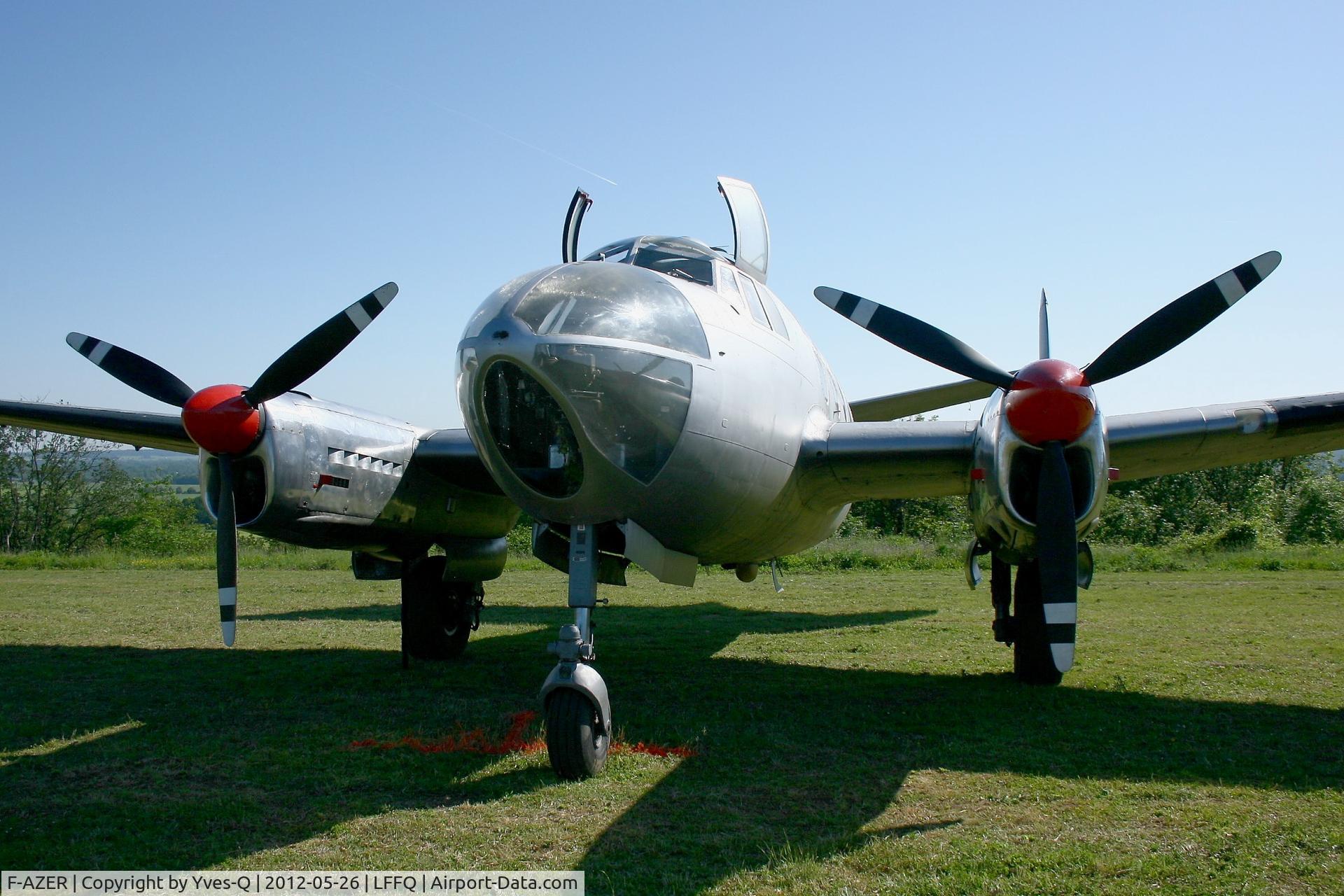 F-AZER, Dassault MD-311 Flamant C/N 276, Dassault MD-311 Flamant (cn 276 ),Static Display, La Ferté Alais Airfield (LFFQ) Air Show 2012