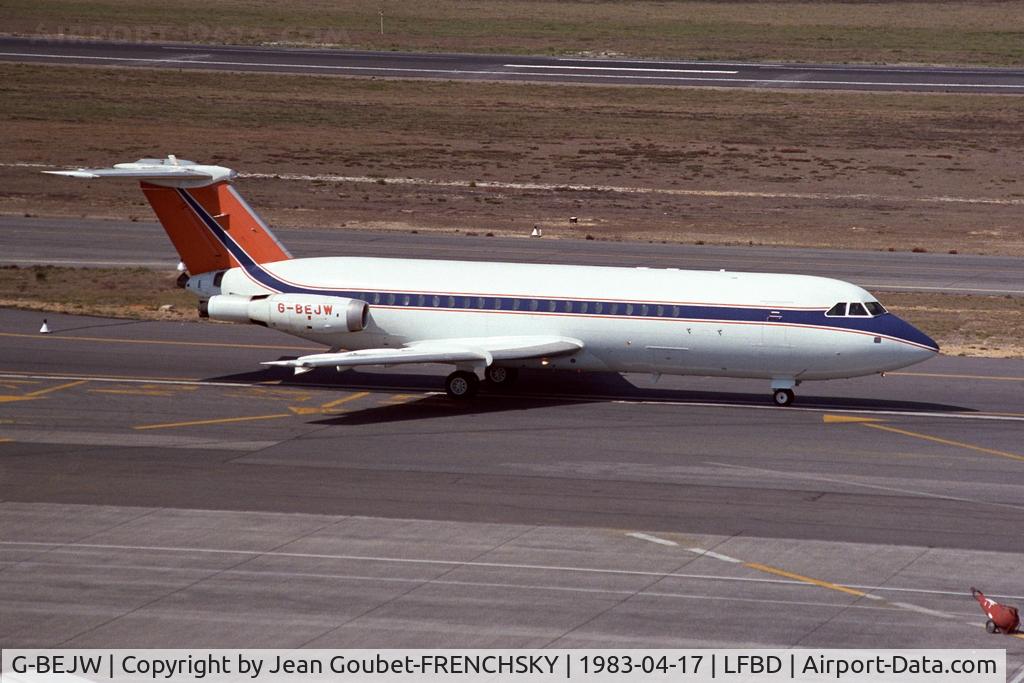 G-BEJW, 1968 BAC 111-423ET One-Eleven C/N BAC.154, Fordair, ex FAB Força Aérea Brasileira