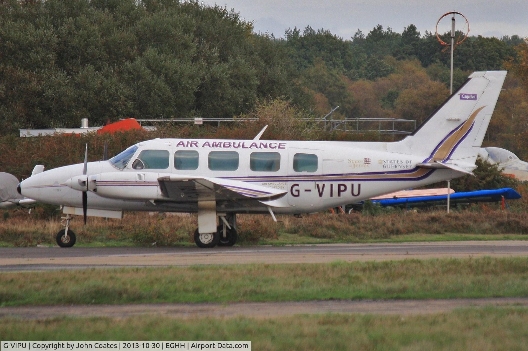 G-VIPU, 1981 Piper PA-31-350 Navajo Chieftain Chieftain C/N 31-8152115, Now sporting 