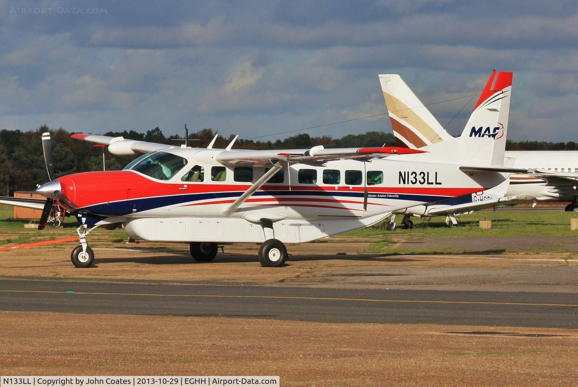N133LL, Cessna 208B  Grand Caravan C/N 208B2134, Being towed back into ATNorth