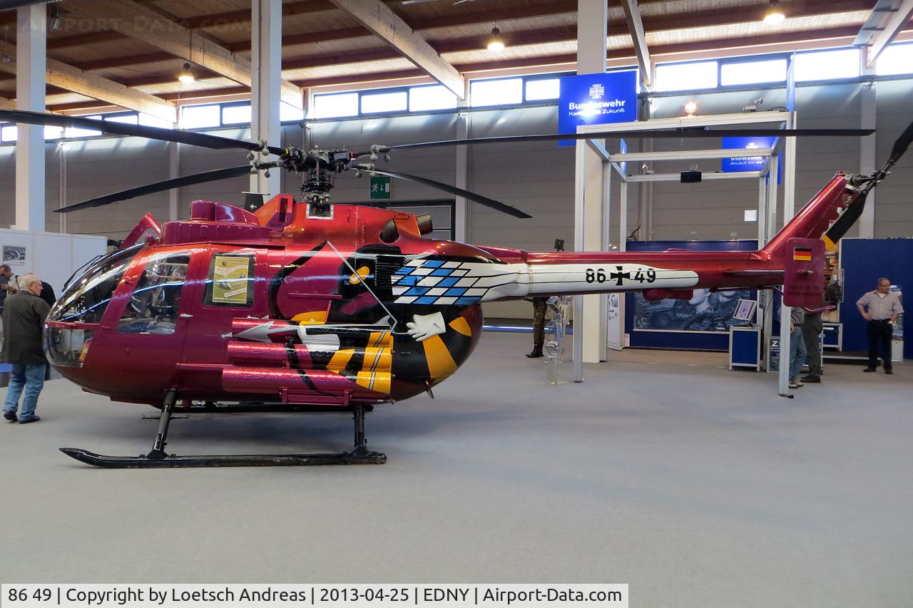 86 49, MBB Bo.105P C/N 6049, German Air Force