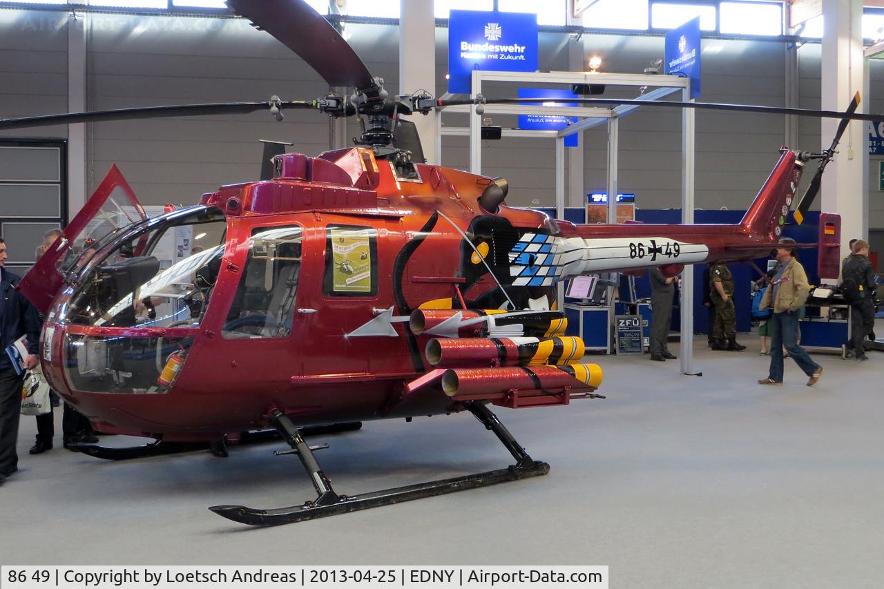 86 49, MBB Bo.105P C/N 6049, German Air Force