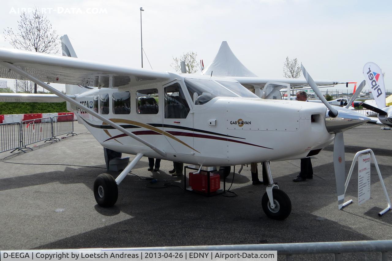 D-EEGA, 2012 Gippsland GA-8-TC320 Airvan C/N GA8-TC320-12-188, Gippsland