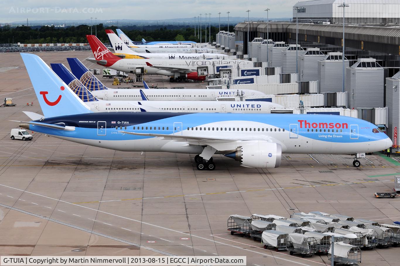 G-TUIA, 2013 Boeing 787-8 Dreamliner C/N 34422, Thomson Airways