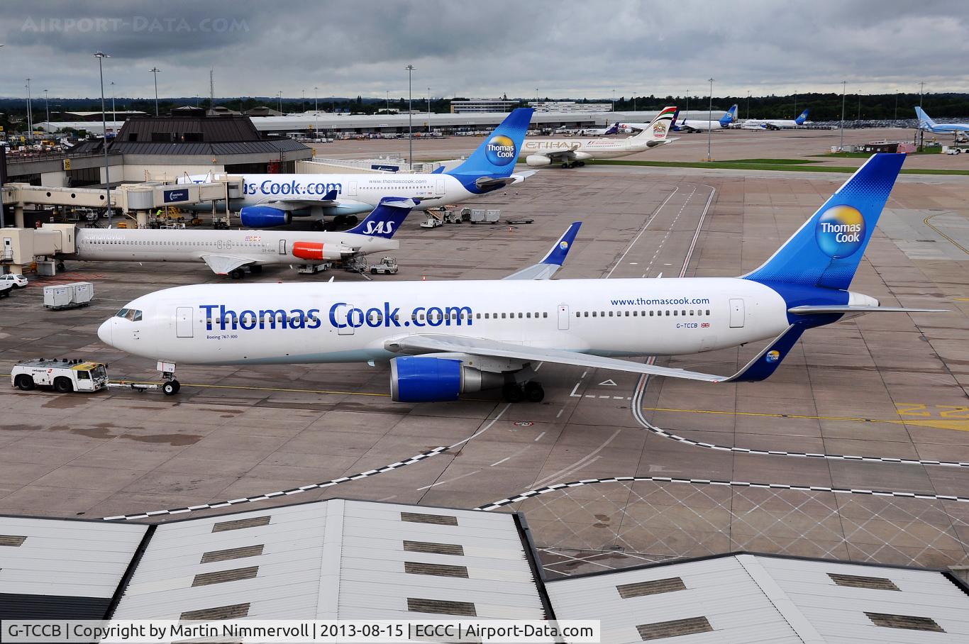G-TCCB, 1997 Boeing 767-31K C/N 28865, Thomas Cook Airlines