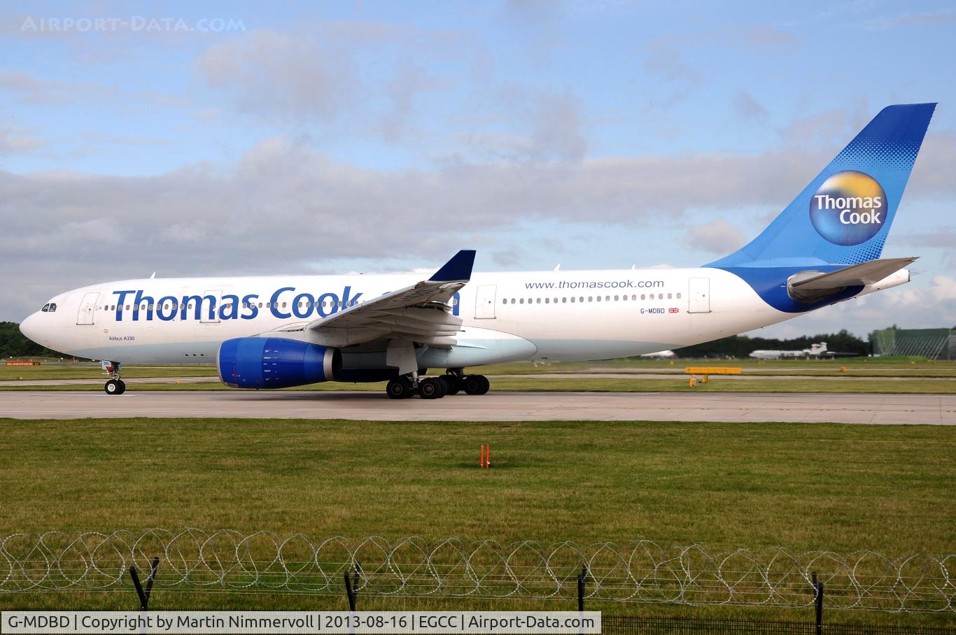 G-MDBD, 1999 Airbus A330-243 C/N 266, Thomas Cook Airlines