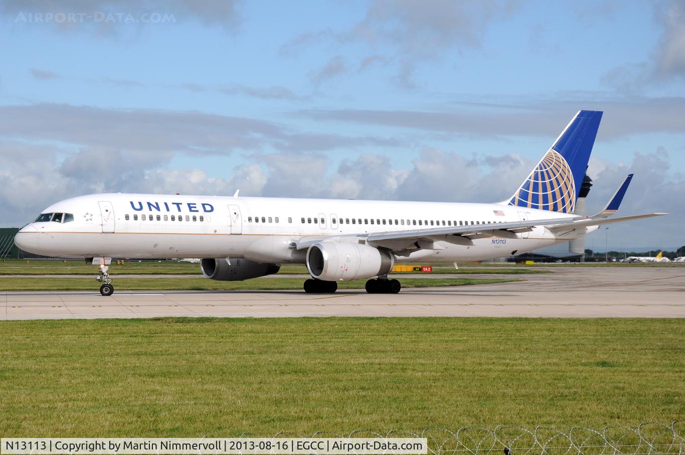 N13113, 1995 Boeing 757-224 C/N 27555, United Airlines