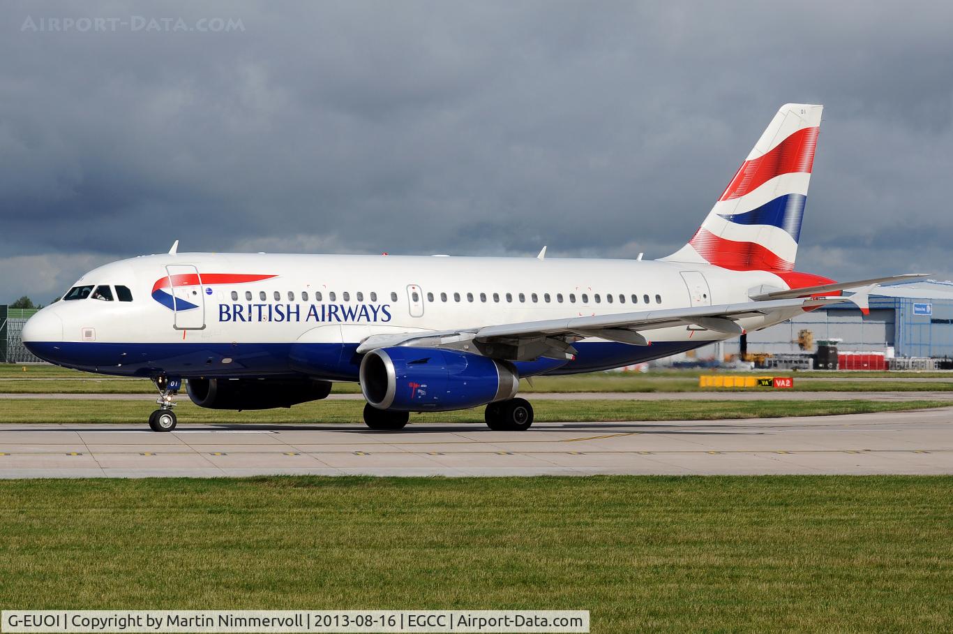 G-EUOI, 2001 Airbus A319-131 C/N 1606, British Airways
