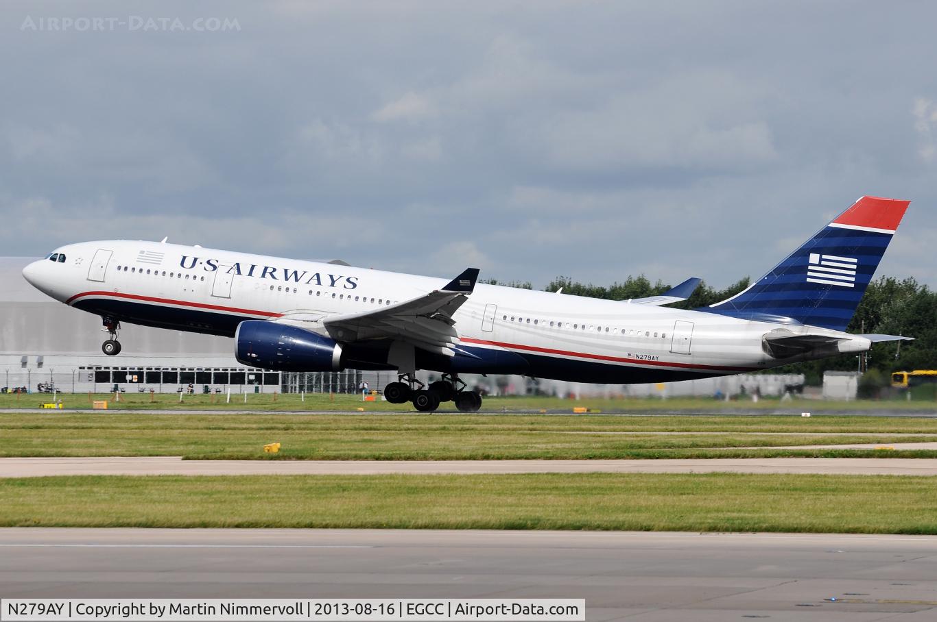 N279AY, 2009 Airbus A330-243 C/N 1011, US Airways