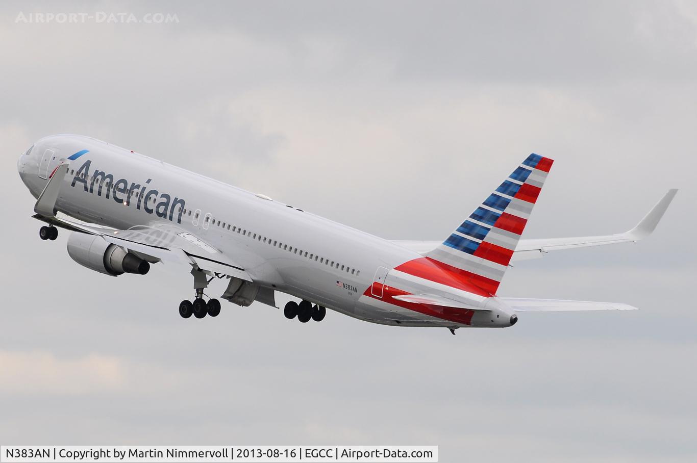 N383AN, 1993 Boeing 767-323 C/N 26995, American Airlines