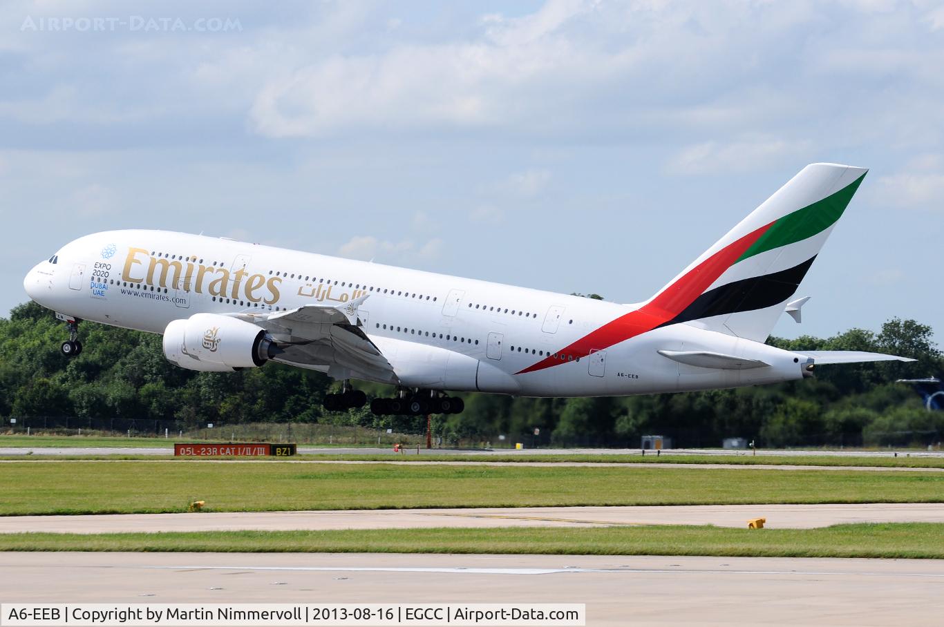 A6-EEB, 2012 Airbus A380-861 C/N 109, Emirates