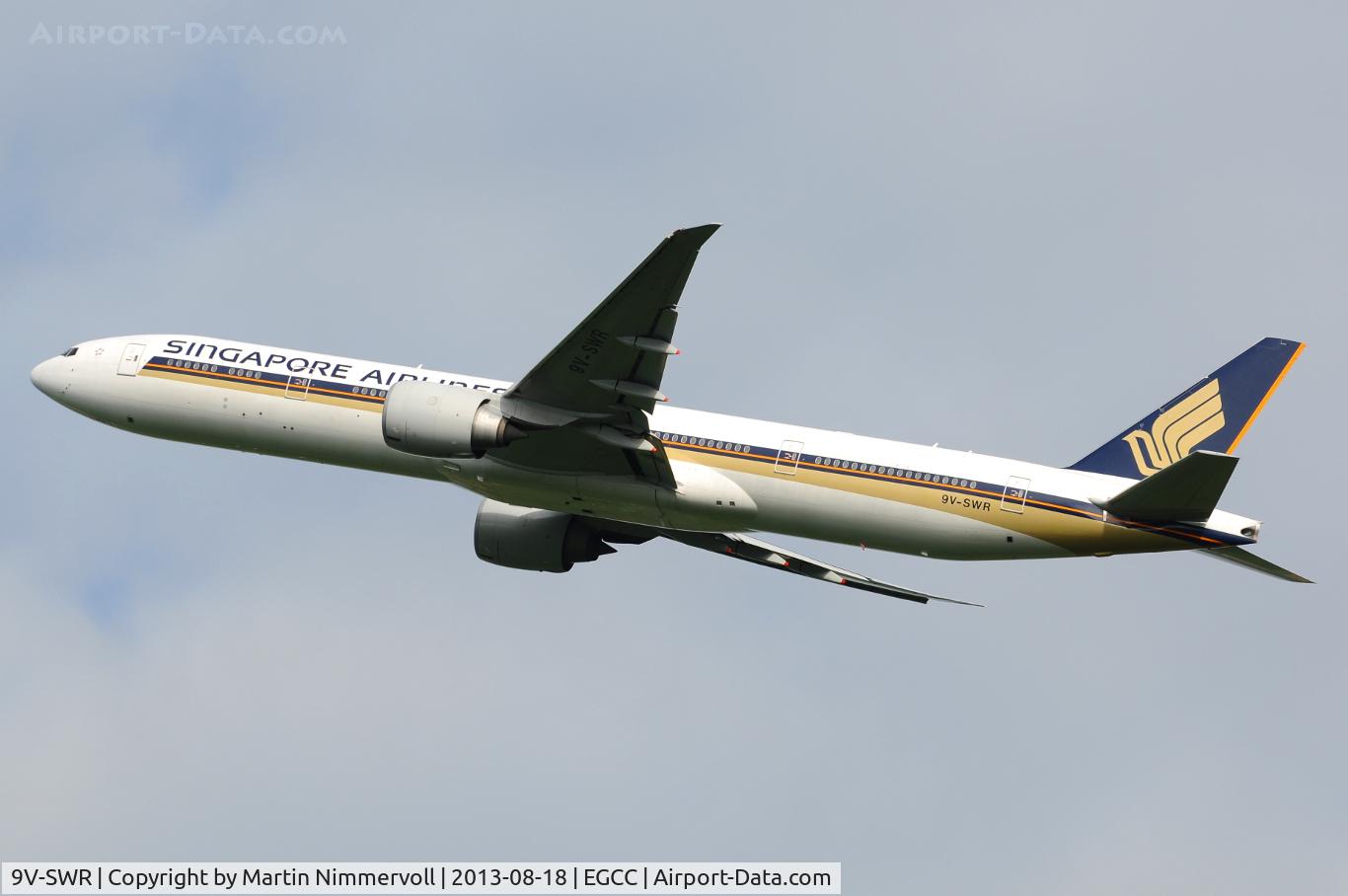 9V-SWR, 2008 Boeing 777-312/ER C/N 34583, Singapore Airlines