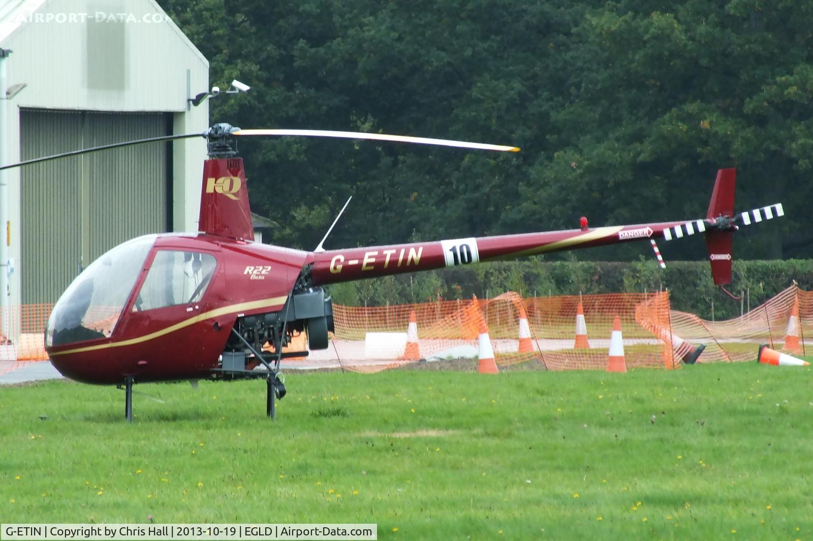 G-ETIN, 1988 Robinson R22 Beta C/N 0853, HQ Aviation Ltd