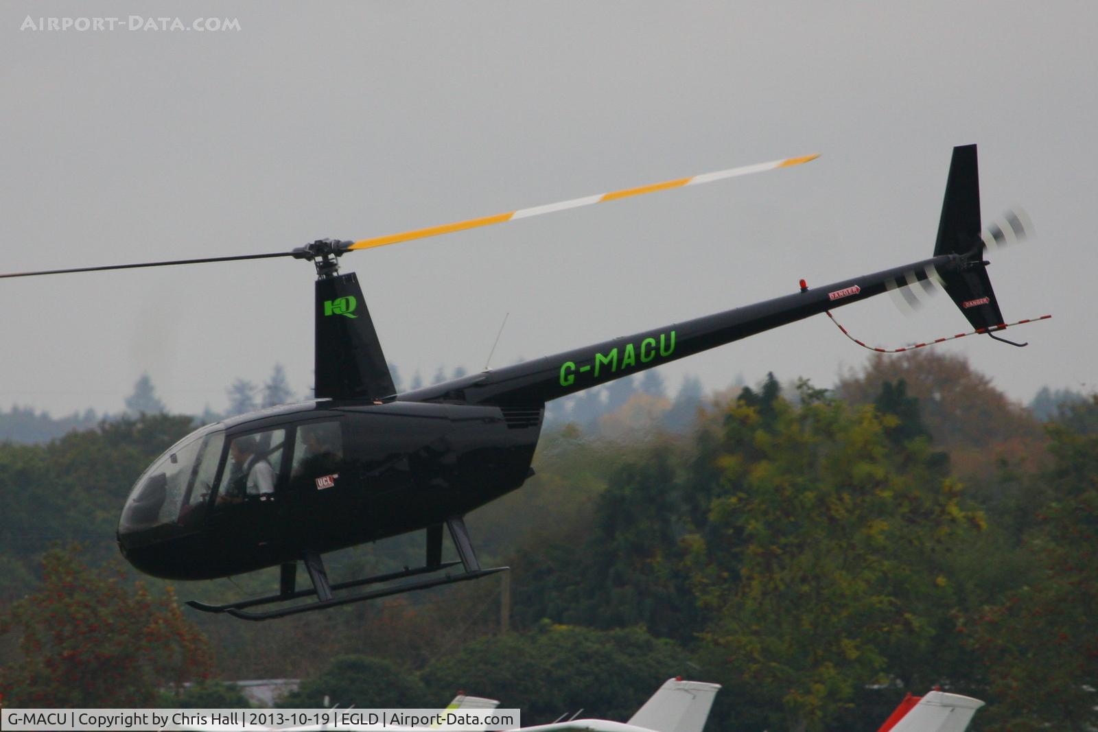 G-MACU, 2003 Robinson R44 Raven II C/N 10147, HQ Aviation Ltd