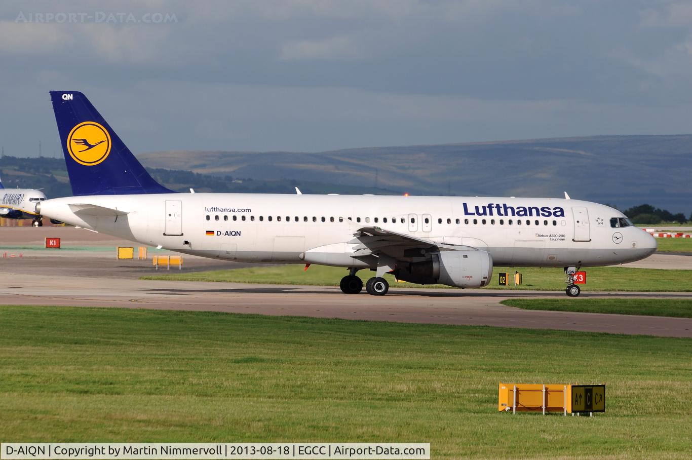 D-AIQN, 1991 Airbus A320-211 C/N 0269, Lufthansa