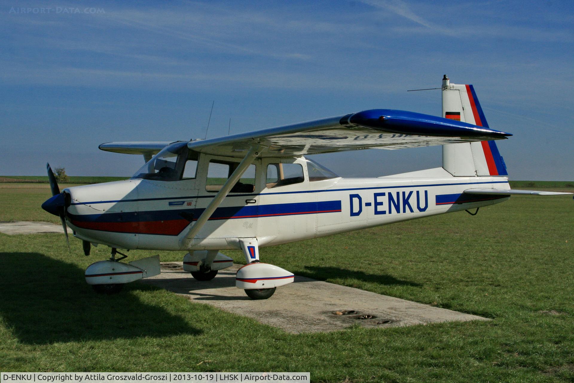 D-ENKU, 1967 Aero Commander 100 Darter Commander C/N 128, Siófok-Kiliti Airport
