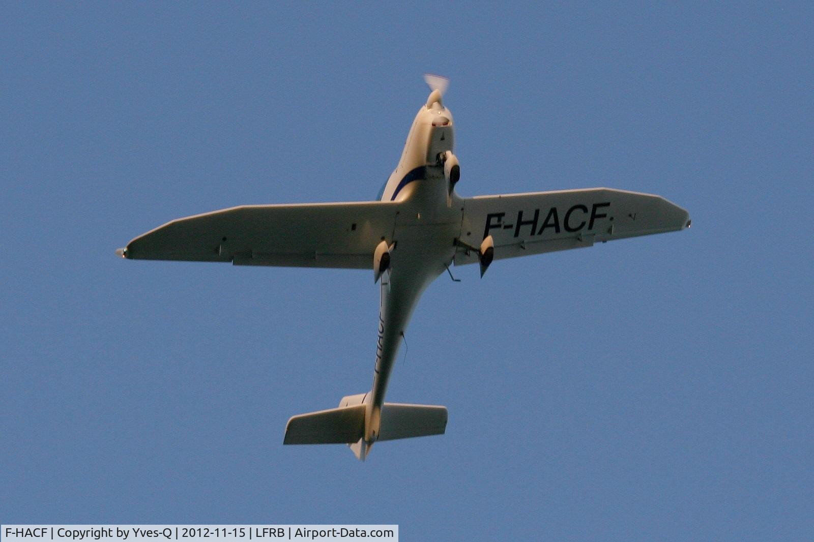 F-HACF, Aquila A210 (AT01) C/N AT01-125, Aquila A210 (AT01), Take-off rwy 07R, Brest-Bretagne Airport (LFRB-BES)