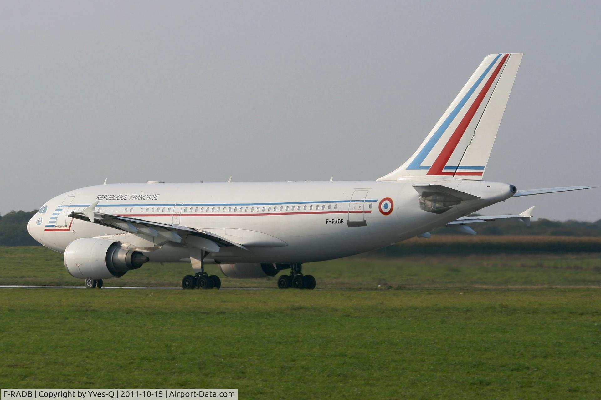 F-RADB, 1987 Airbus A310-304 C/N 422, French Air Force Operates Airbus A310-304 Take-off Rwy 25L, Brest-Guipavas Airport (LFRB-BES)