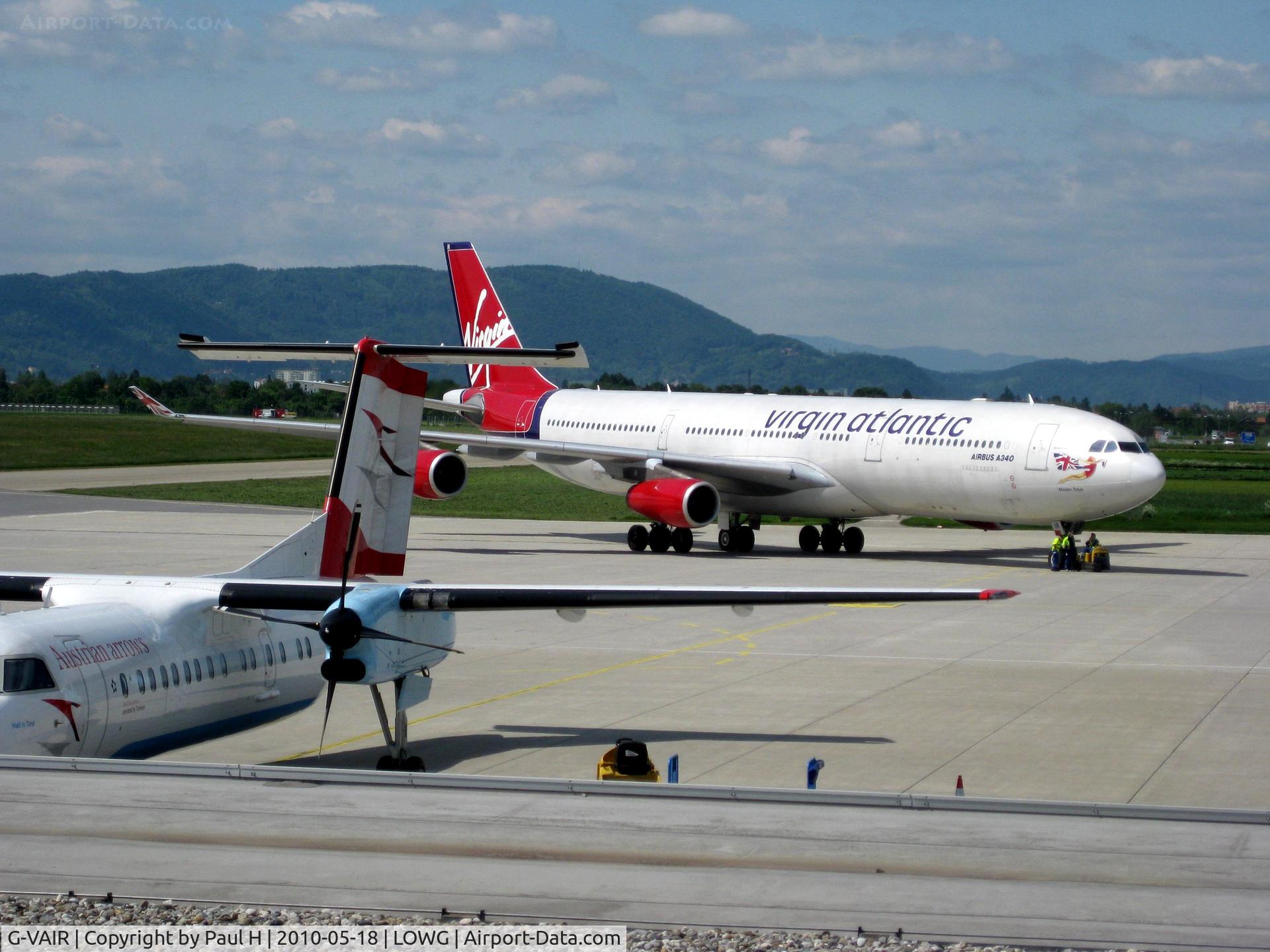 G-VAIR, 1997 Airbus A340-313 C/N 164, Football charter