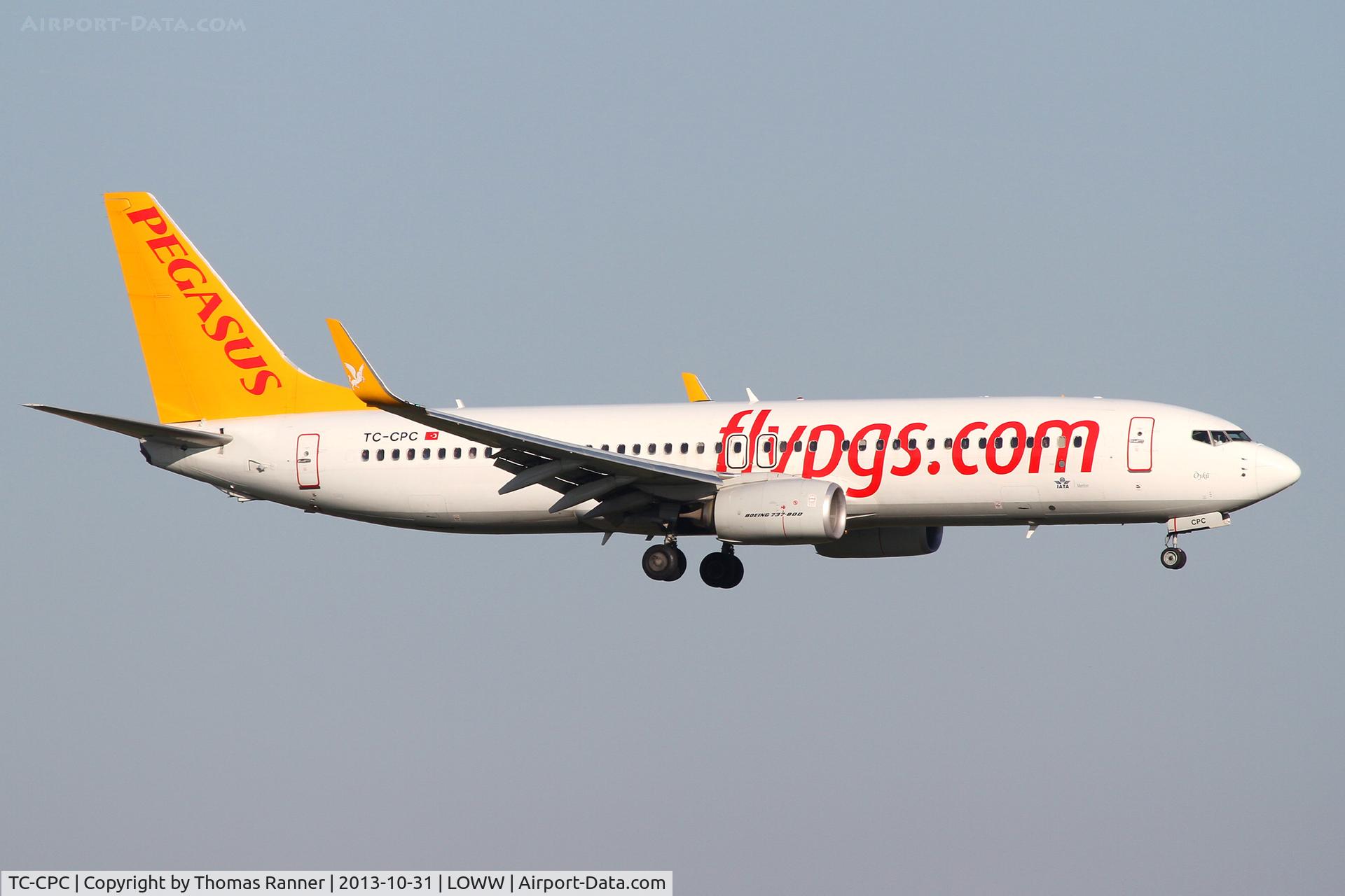TC-CPC, 2012 Boeing 737-82R C/N 40878, Pegasus B737