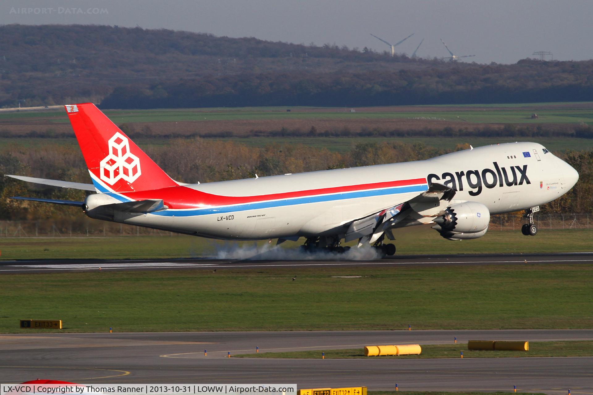 LX-VCD, 2011 Boeing 747-8R7F C/N 35809, Cargolux B747