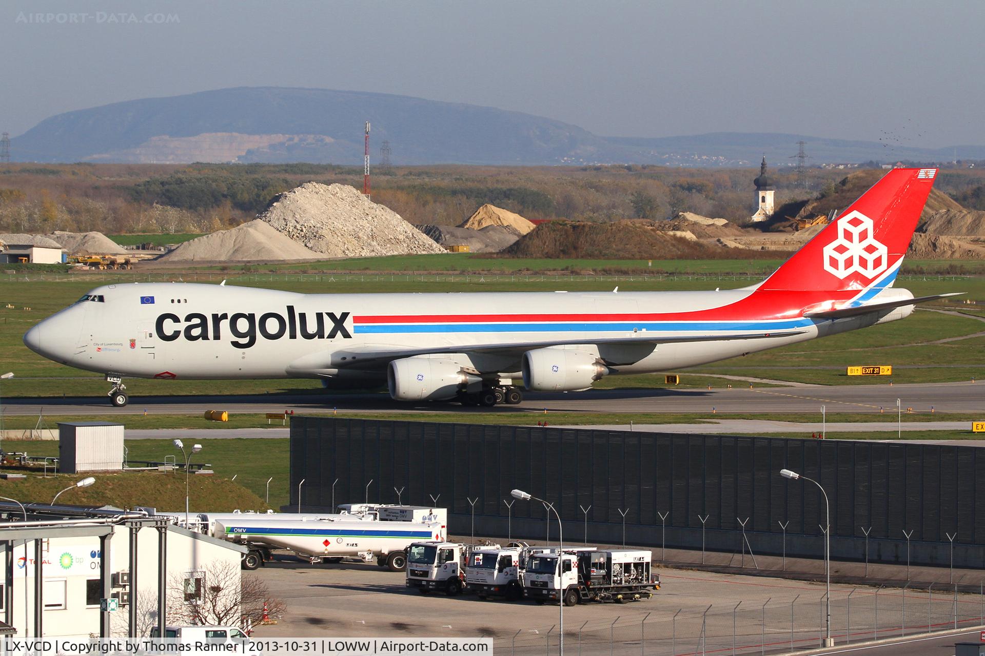 LX-VCD, 2011 Boeing 747-8R7F C/N 35809, Cargolux B747
