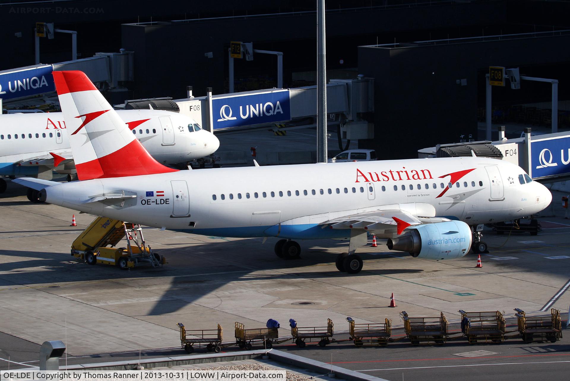 OE-LDE, 2005 Airbus A319-112 C/N 2494, Austrian A319