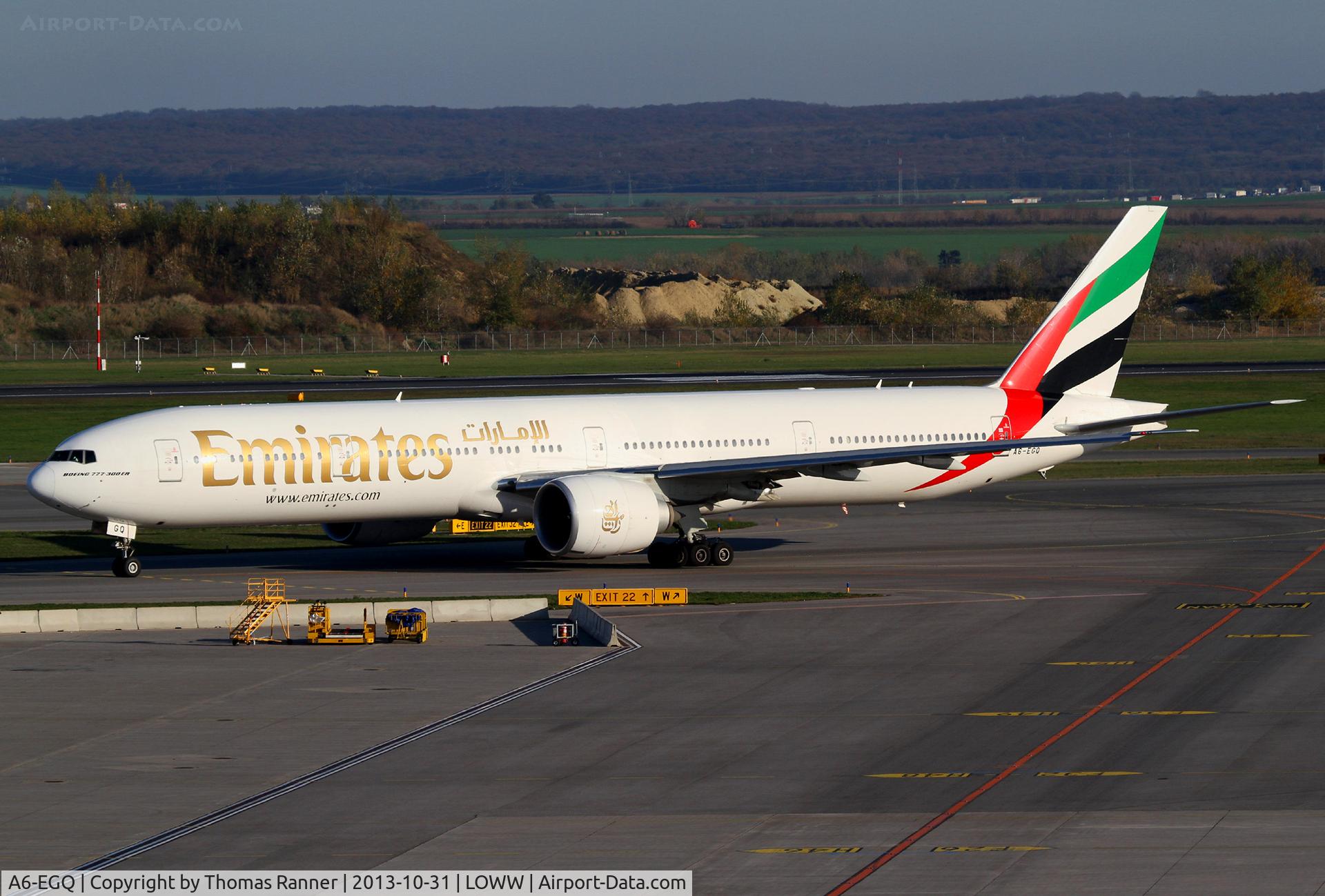 A6-EGQ, 2012 Boeing 777-31H/ER C/N 41076, Emirates B777