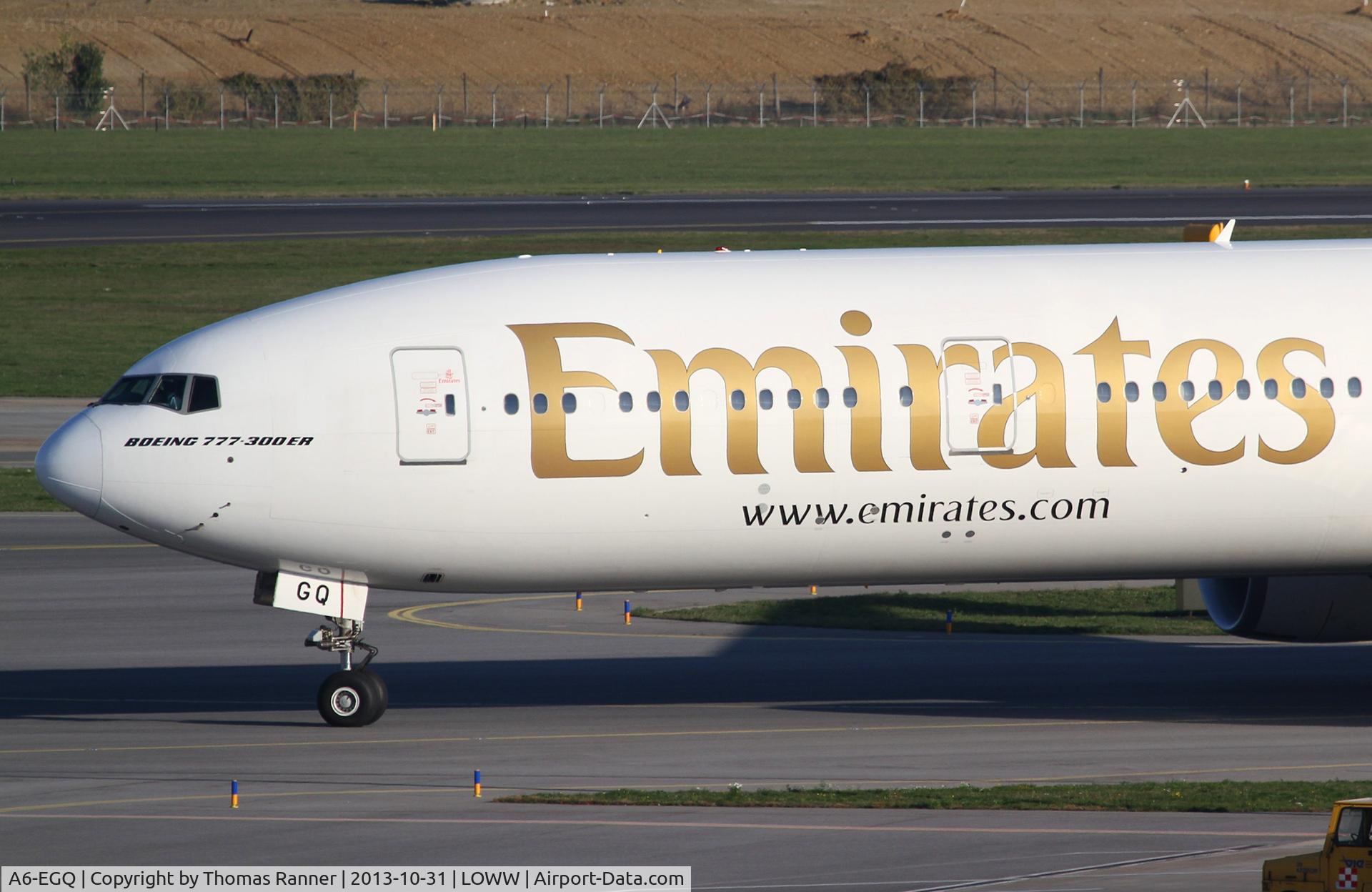 A6-EGQ, 2012 Boeing 777-31H/ER C/N 41076, Emirates B777
