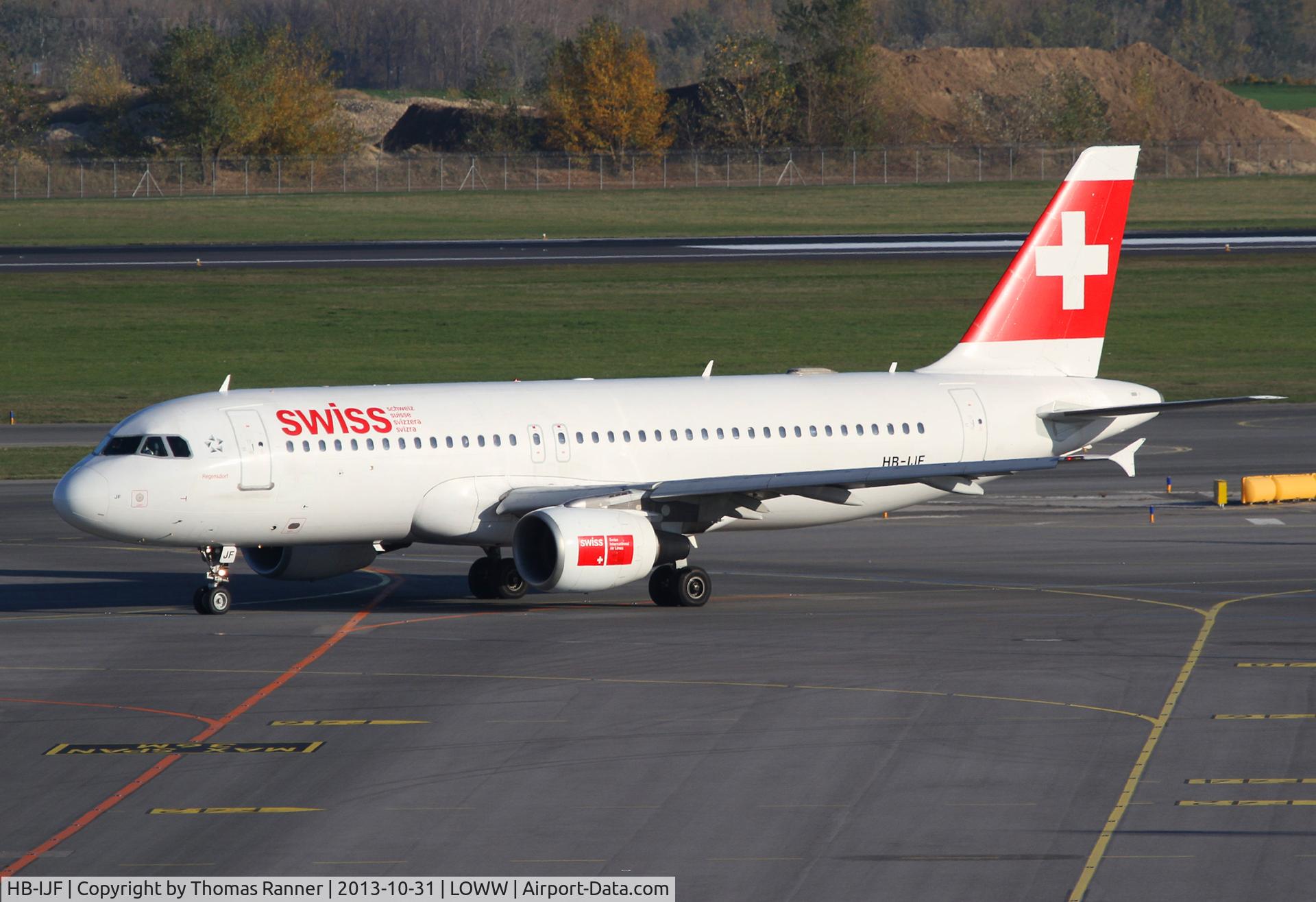 HB-IJF, 1995 Airbus A320-214 C/N 562, Swiss A320