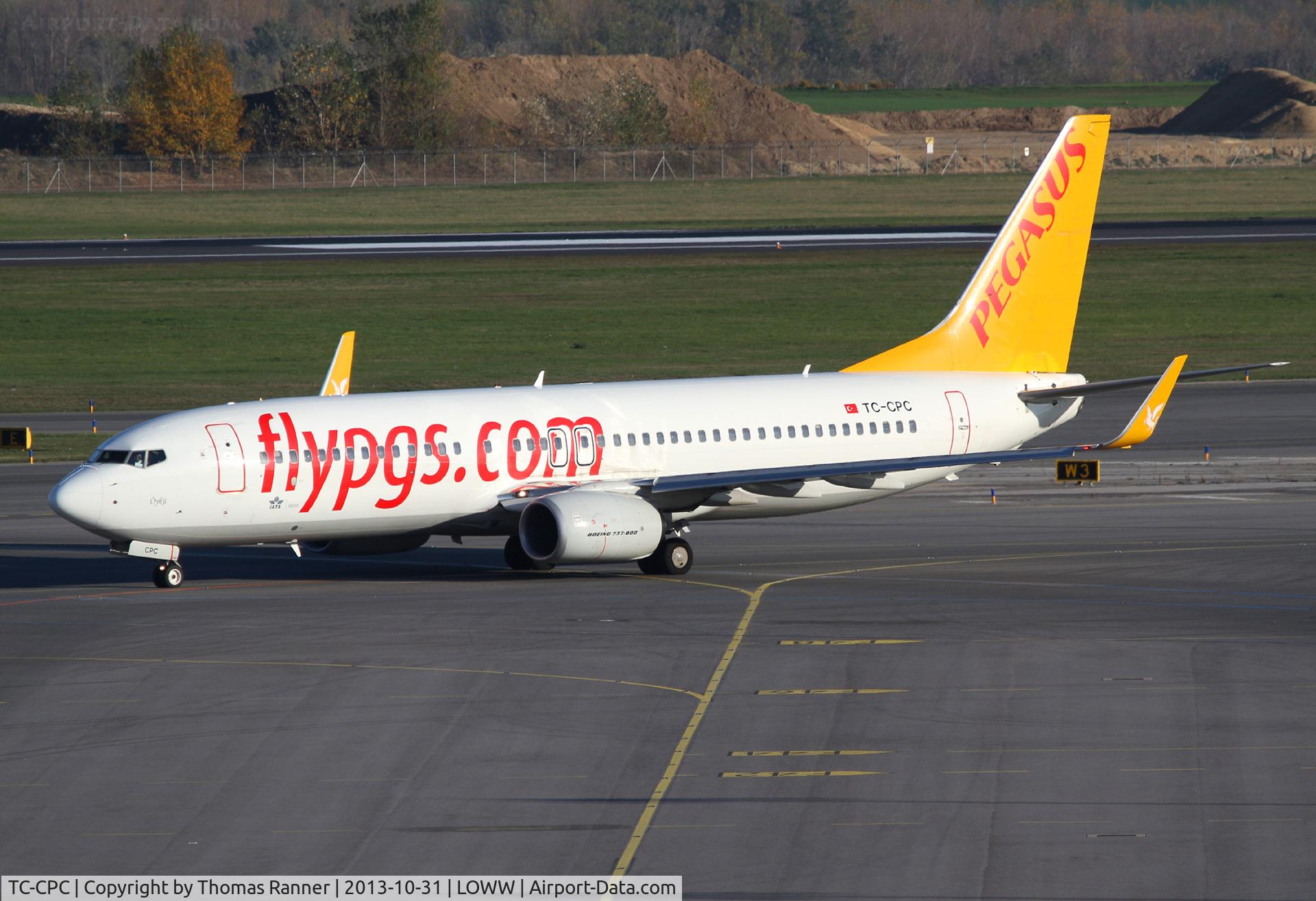 TC-CPC, 2012 Boeing 737-82R C/N 40878, Pegasus B737