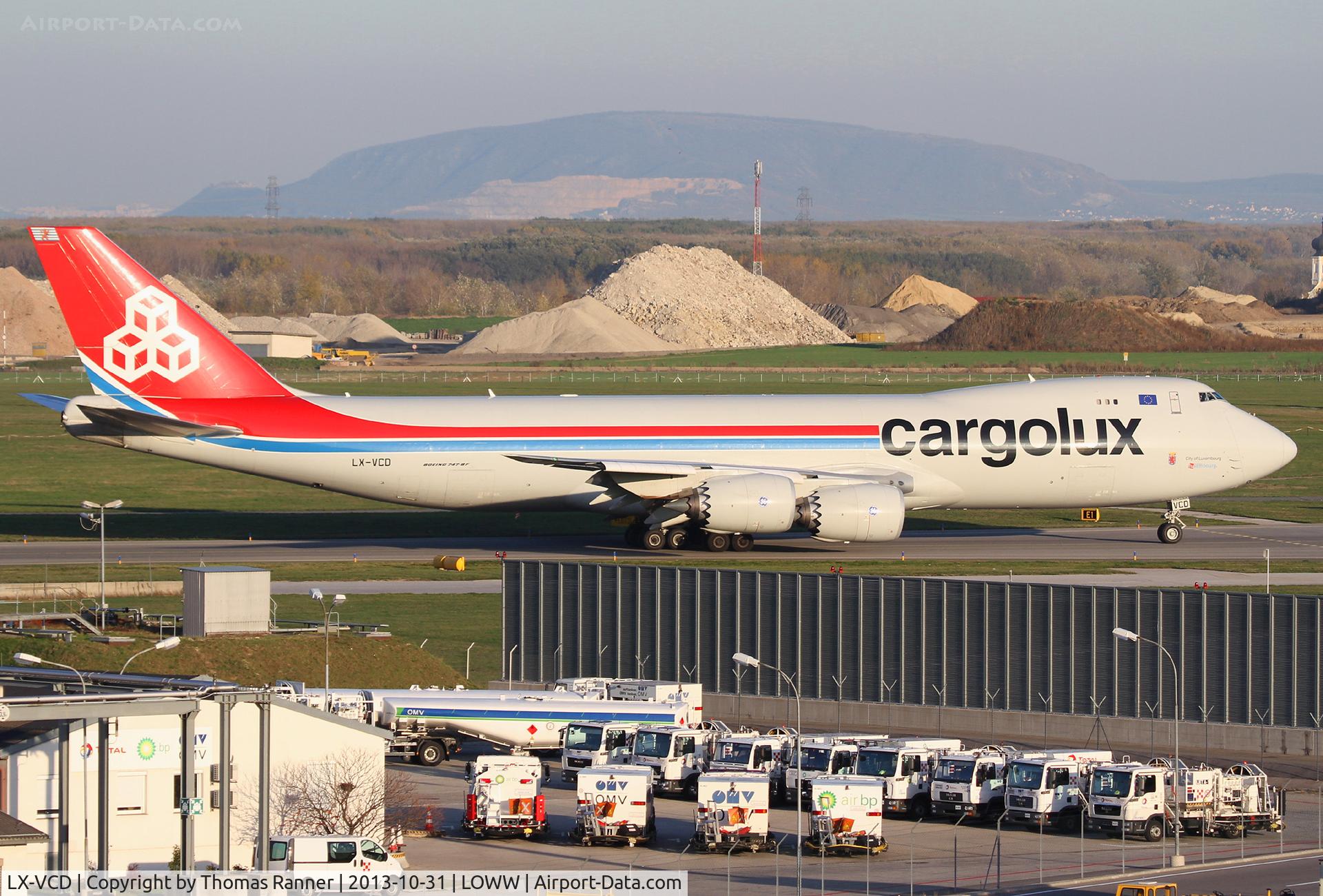 LX-VCD, 2011 Boeing 747-8R7F C/N 35809, Cargolux B747