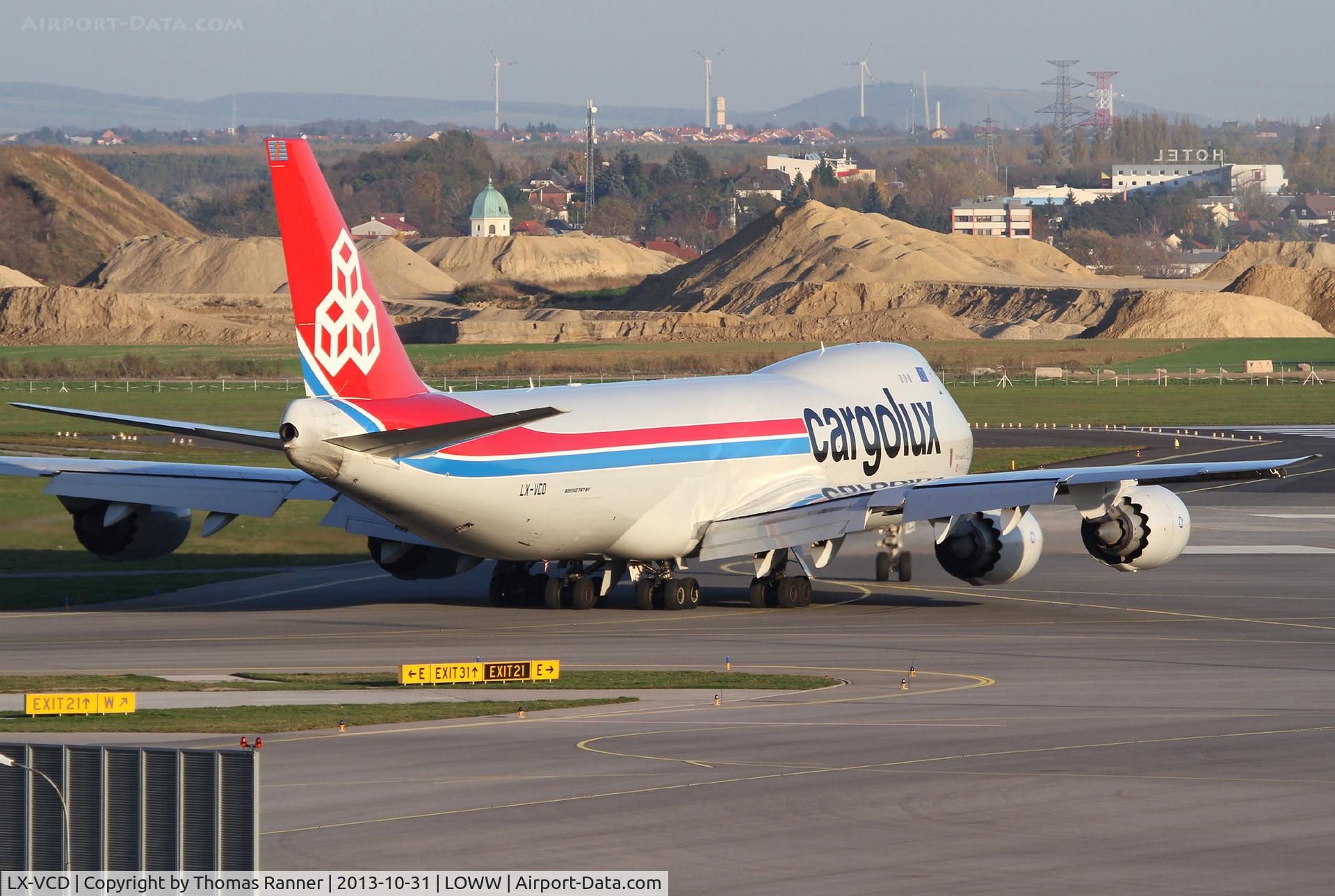 LX-VCD, 2011 Boeing 747-8R7F C/N 35809, Cargolux B747