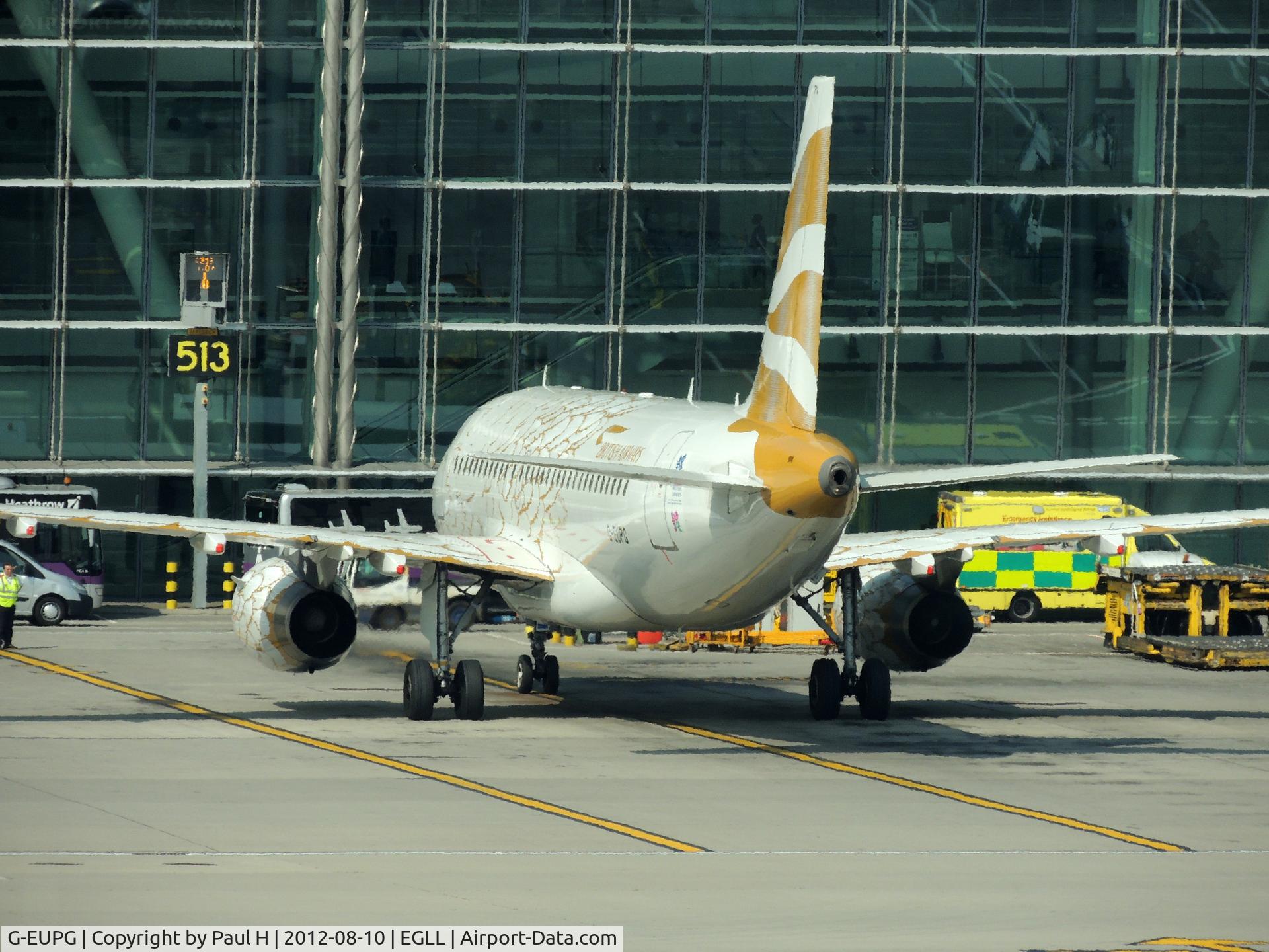 G-EUPG, 2000 Airbus A319-131 C/N 1222, BA A-320, Special livery