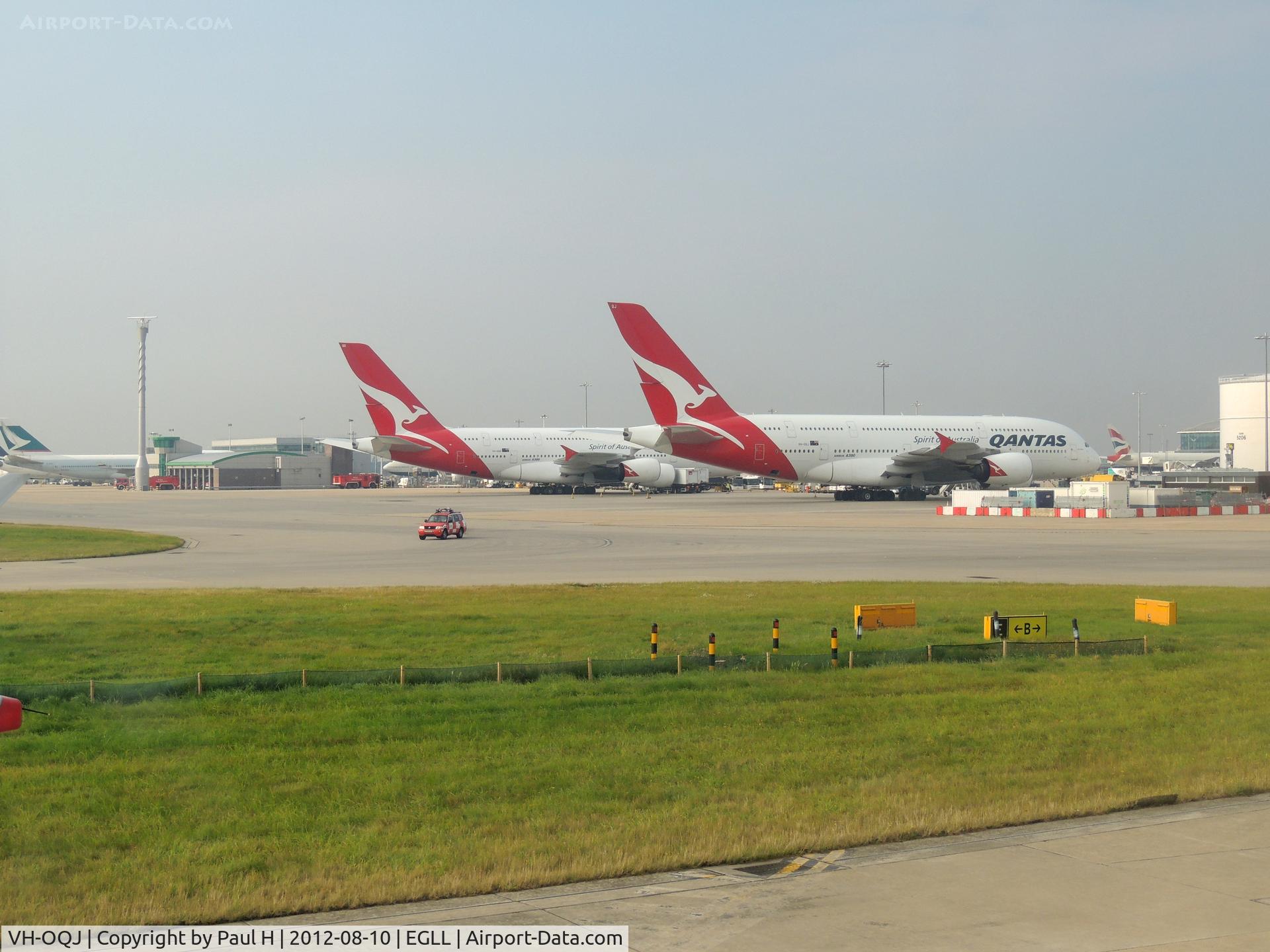 VH-OQJ, 2010 Airbus A380-842 C/N 062, 2 A380 of Qantas