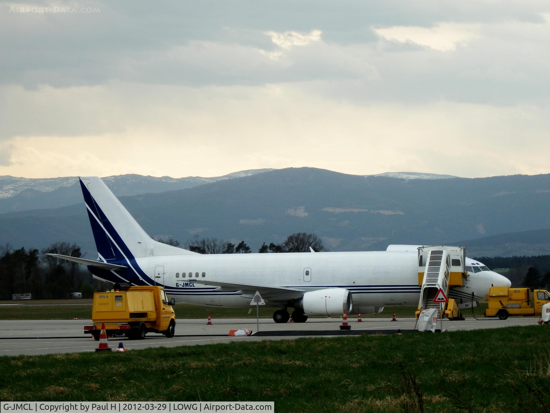 G-JMCL, 1988 Boeing 737-322F C/N 23951, Atlantic Airlines B737F at LOWG, Graz