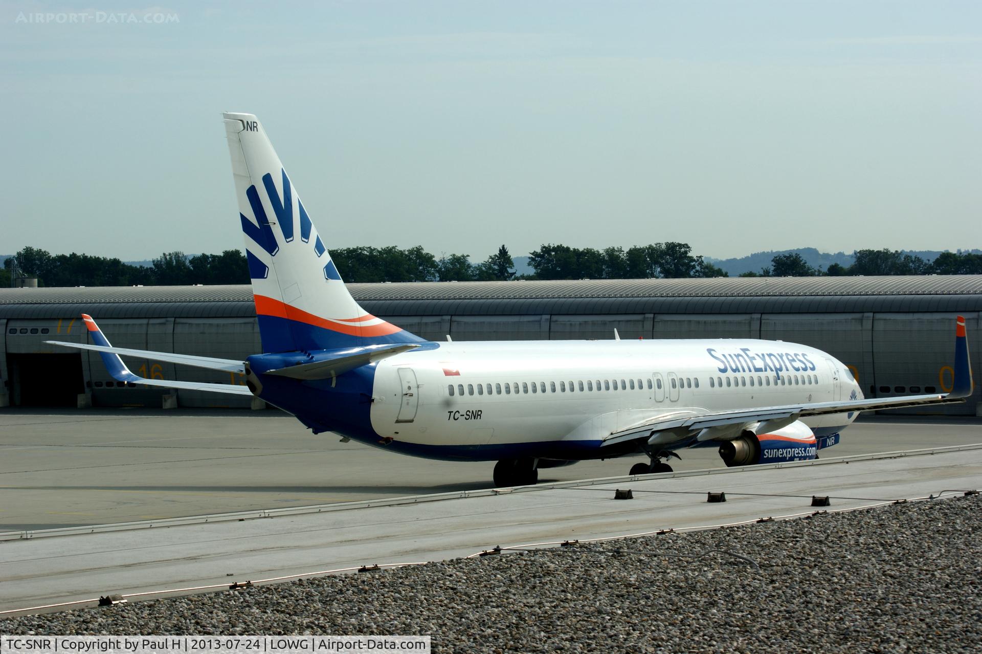 TC-SNR, 2010 Boeing 737-8HC C/N 40754, SunExpress 737-8