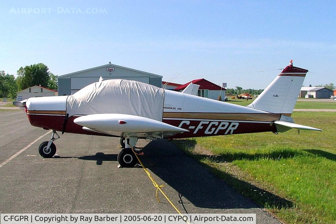 C-FGPR, 1968 Piper PA-28-140 C/N 28-25204, Piper PA-28-140 Cherokee B [28-25204] Peterborough~C 20/06/2005