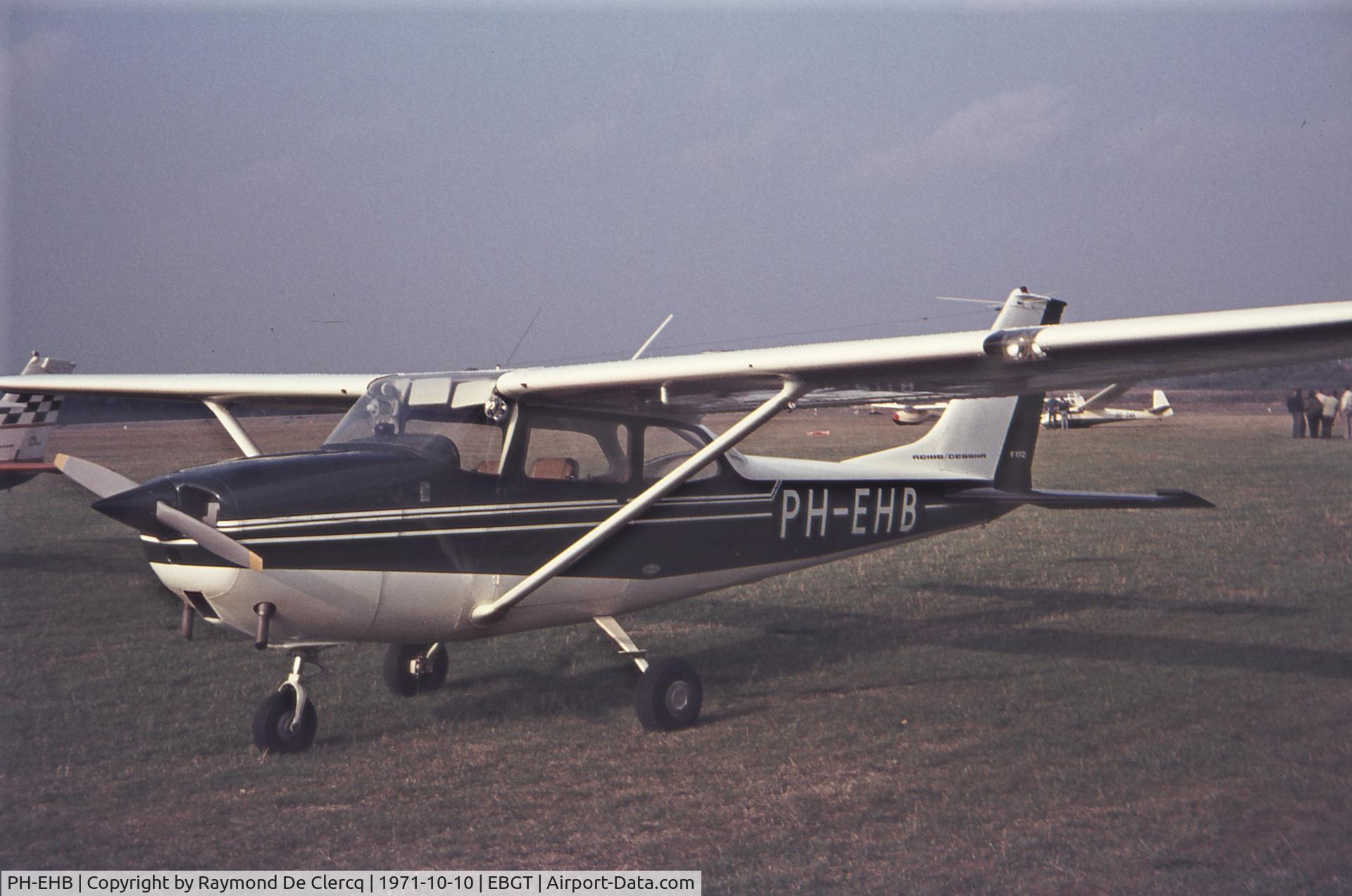 PH-EHB, 1970 Reims F172H Skyhawk C/N 0704, Gent 10-10-71