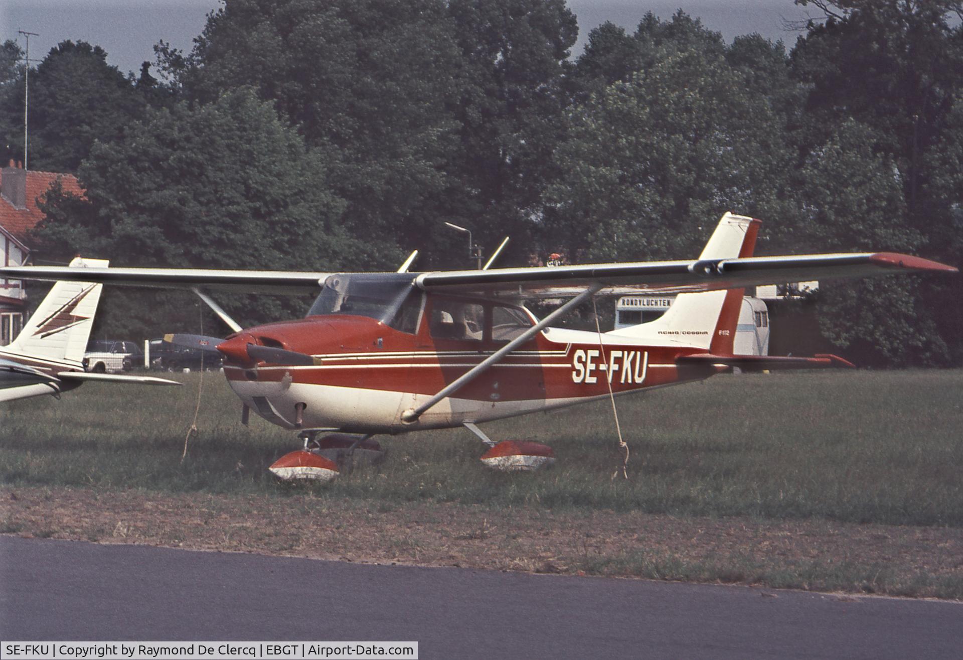 SE-FKU, 1970 Reims F172H Skyhawk C/N 0691, Gent 1975