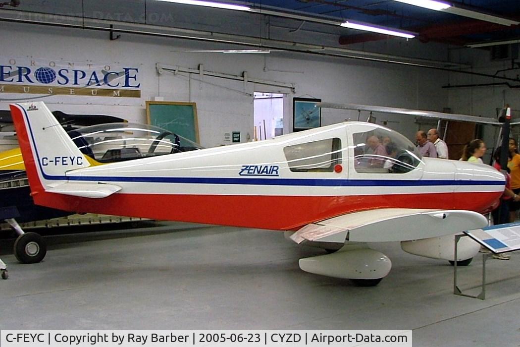C-FEYC, 1970 Zenair Zenith CH-200 C/N 01, Zenair CH.200 [1] Toronto-Downsview~C 23/06/2005