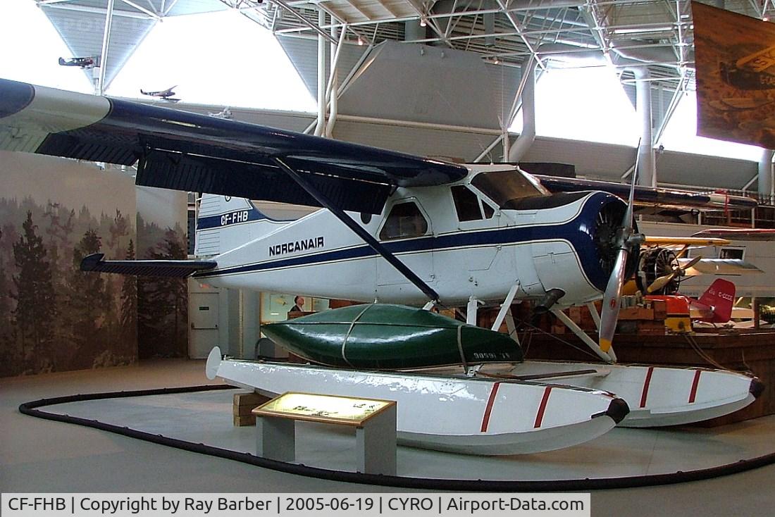 CF-FHB, 1947 De Havilland Canada DHC-2 Beaver Mk.I C/N 1, Havilland Canada DHC-2 Beaver Mk.I [1] Rockcliffe~C 19/06/2005.
