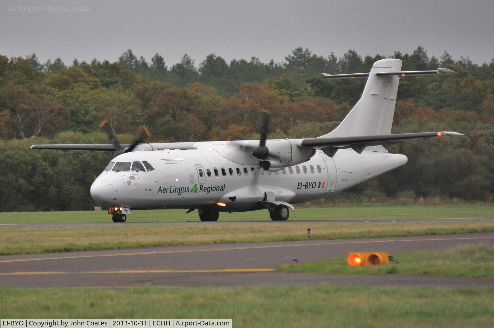 EI-BYO, 1989 ATR 42-300 C/N 161, Daily service returns to Dublin